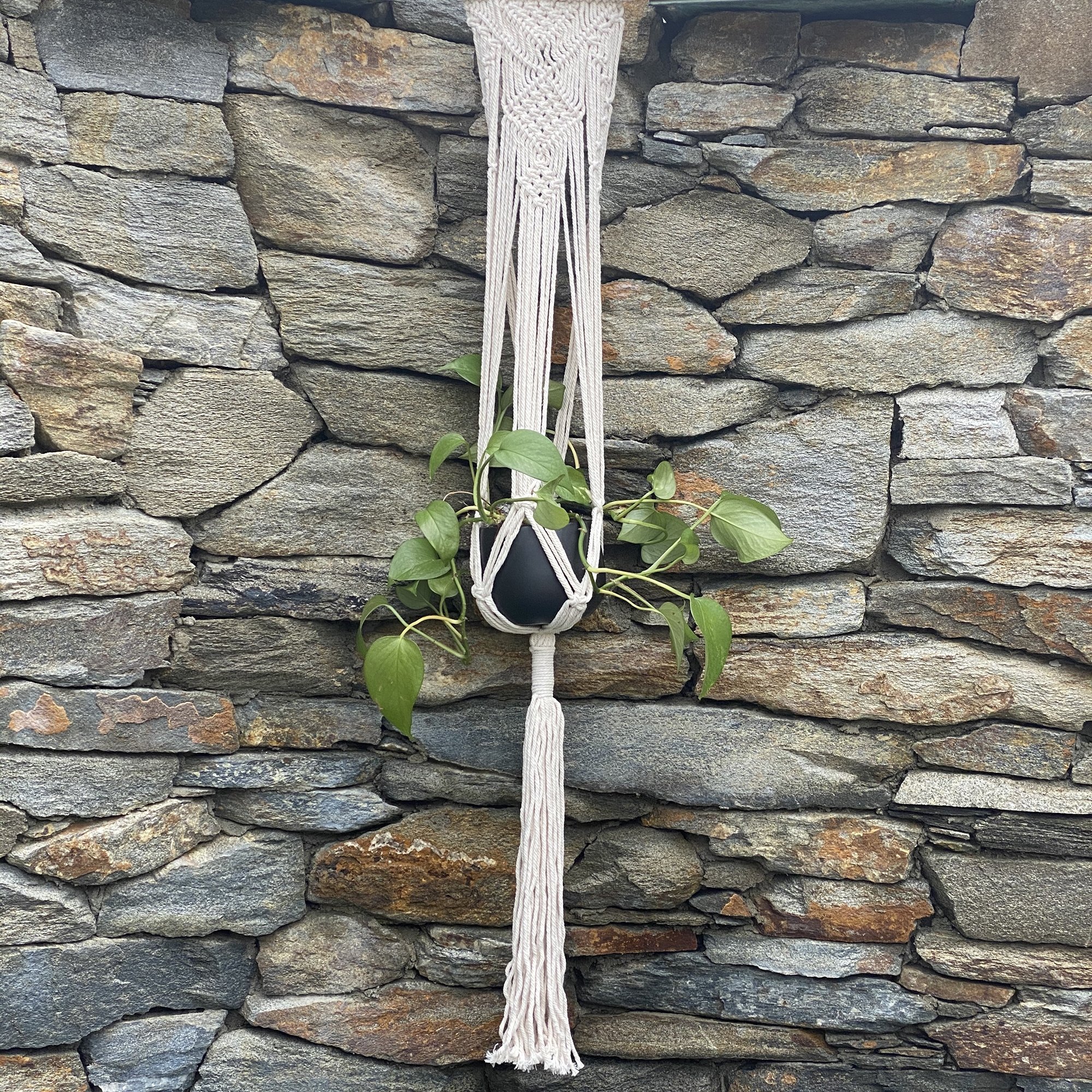 40" Hanging Macrame Planter Hanger